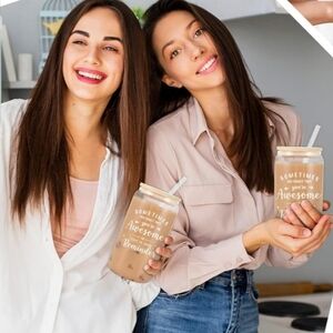 "Sometimes You Forget ..." Glass Soda Tumbler